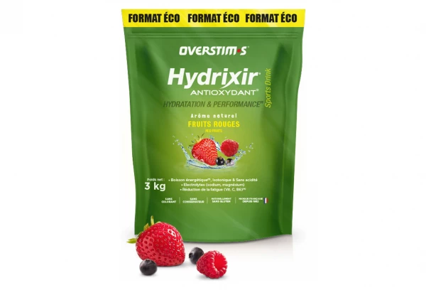 Boisson Énergétique Overstims Hydrixir Antioxydant Fruits Rouges 3Kg 1 Boisson Énergétique Overstims Hydrixir Antioxydant Fruits Rouges 3Kg