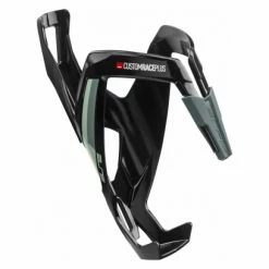 Porte-Bidon Elite Custom Race Plus Noir Vert Graphic Glossy Blanc / Rouge