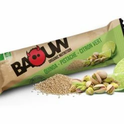 Barre énergétique Bio Baouw Quinoa-Pistache-Citron Vert 25g