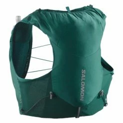 Sac D'hydratation Salomon ADV Skin 5 + Flasks Vert Unisex