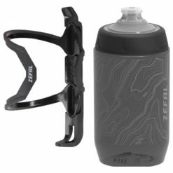 Zefal Porte-Bidon Pulse Z2 Avec Bidon Sense Pro 50 Noir / Gris