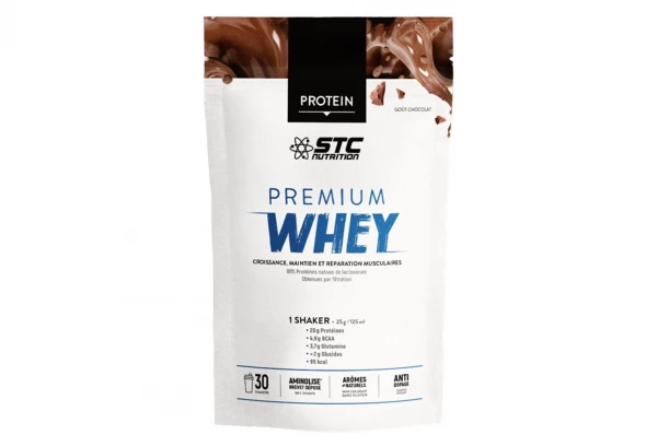 Boisson Protéinée STC Nutrition - Premium Whey 750 G - Chocolat 1 Boisson Protéinée STC Nutrition - Premium Whey 750 G - Chocolat