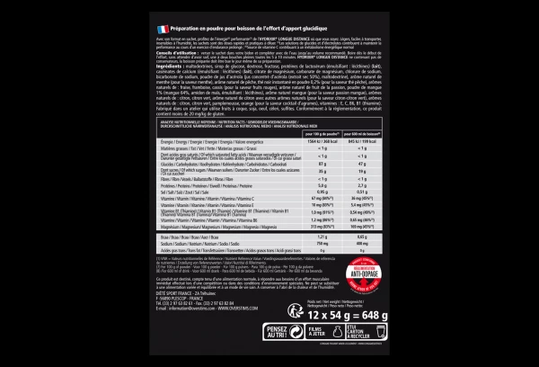 Overstims Hydrixir Longue Distance 12 Sachets Citron - Citron Vert 2 Overstims Hydrixir Longue Distance 12 Sachets Citron - Citron Vert – Image 2