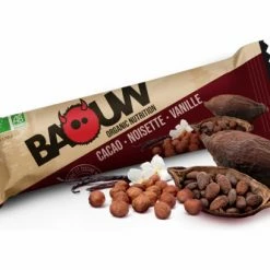 Barre énergétique Bio Baouw Cacao-Noisette-Vanille 25g