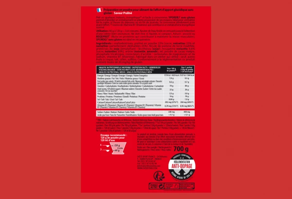 Boisson Energétique Overstims Spordej Praliné 700g 3 Boisson Energétique Overstims Spordej Praliné 700g – Image 3