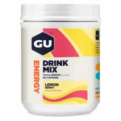 Boisson Énergétique GU Drink Mix Citron Fruits Rouges 840 G