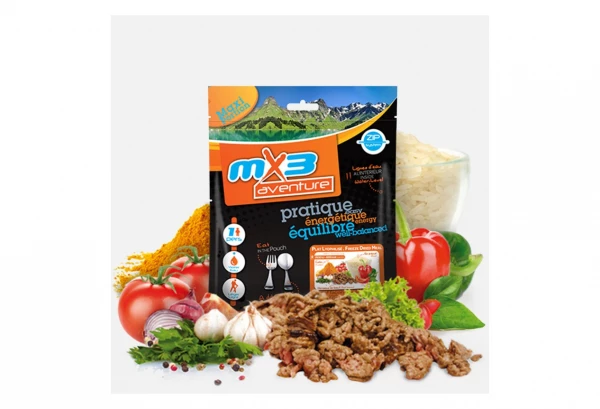 Repas Lyophilisé MX3 Boeuf Façon Goulash & Riz 150 G 2 Repas Lyophilisé MX3 Boeuf Façon Goulash & Riz 150 G – Image 2