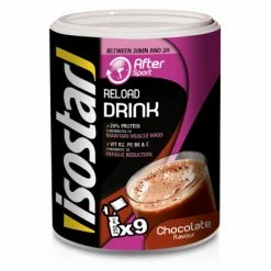 Boisson De Récupération Isostar Reload Drink 450g Chocolat