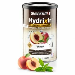 Boisson Énergétique Overstims Hydrixir Longue Distance Thé Pêche 600g