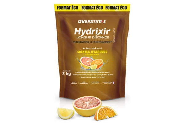 Boisson Énergétique Overstims Hydrixir Longue Distance Cocktail D'Agrumes 3 Kg 1 Boisson Énergétique Overstims Hydrixir Longue Distance Cocktail D'Agrumes 3 Kg
