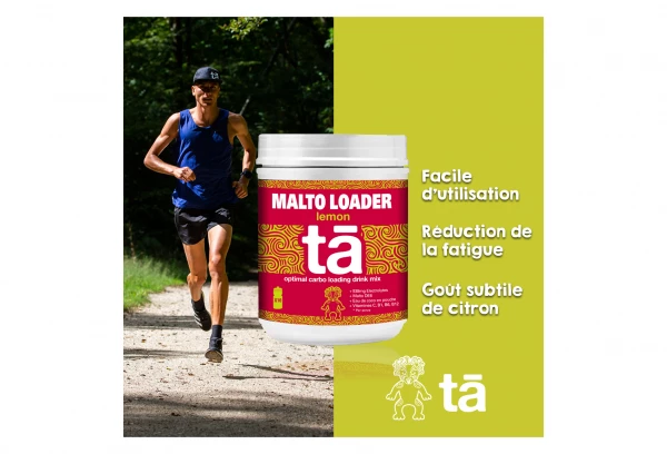 Tā Energy Boisson énergétique TA Energy Malto Loader Citron 500gr 4 Tā Energy Boisson énergétique TA Energy Malto Loader Citron 500gr – Image 4