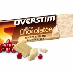 Barre Énergétique Overstims Chocolatée Chocolat Blanc