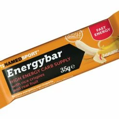 Accessoires, Nutrition & Soins du Corps Gravel Soldes 18 Barre Energétique NamedSport EnergyBar Banane 35g