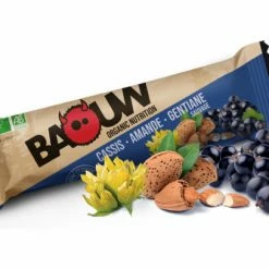 Barre énergétique Bio Baouw Cassis-Amande-Gentiane 25g