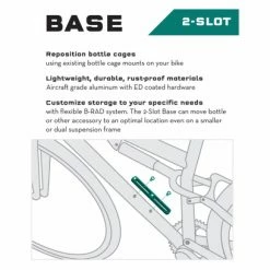 Support De Porte-Bidon Wolf Tooth B-RAD 2 Slot Noir -Accessoires, Nutrition & Soins du Corps Gravel Soldes unnamed file 1424