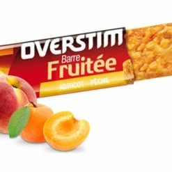 Barre Énergétique Overstims Fruitée Abricot Pêche