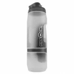Bidon Fidlock Twist 800 Ml Transparent + Connecteur Magnétique Gris