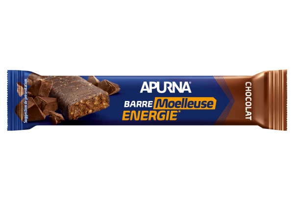 Barre Énergétique Apurna Moelleuse Chocolat 40 G 1 Barre Énergétique Apurna Moelleuse Chocolat 40 G