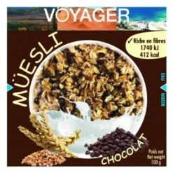 Petit Déjeuner Voyager Muesli Au Chocolat 100g