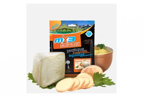 Repas Lyophilisé MX3 Aligot Aveyronnais 125 G 2 Repas Lyophilisé MX3 Aligot Aveyronnais 125 G – Image 2