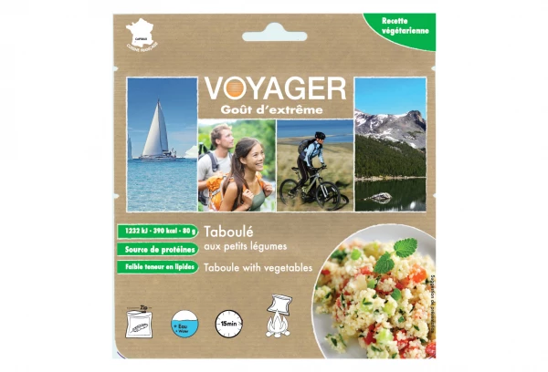 Repas Lyophilisé Voyager Taboulé Aux Petits Légumes 80g 1 Repas Lyophilisé Voyager Taboulé Aux Petits Légumes 80g