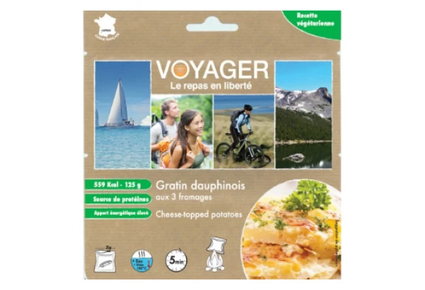 Repas Lyophilisé Voyager Gratin Dauphinois Aux 3 Fromages 125g 1 Repas Lyophilisé Voyager Gratin Dauphinois Aux 3 Fromages 125g