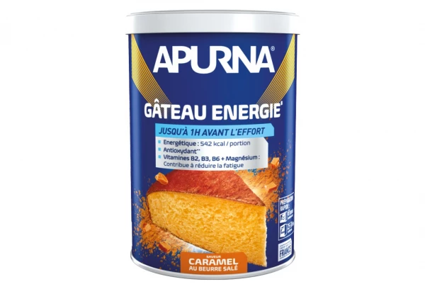 APURNA Gâteau Energétique Caramel Beurre Salé 400g (3 Portions) 1 APURNA Gâteau Energétique Caramel Beurre Salé 400g (3 Portions)