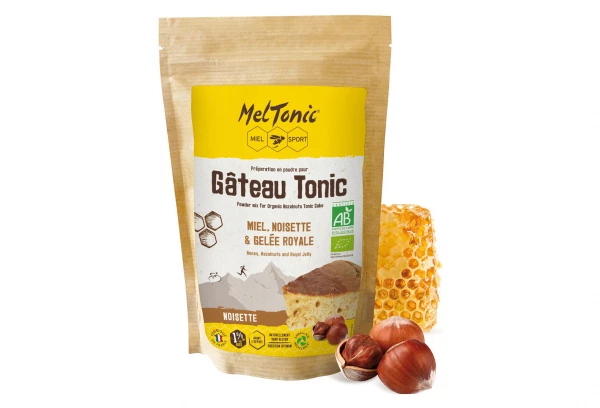 Gâteau énergétique Meltonic Tonic BIO Noisettes Miel Gelée Royale 400g 1 Gâteau énergétique Meltonic Tonic BIO Noisettes Miel Gelée Royale 400g