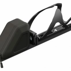 Porte-Bidon Multifonction Lyne Entrée Latérale (Côté Droit) + Sacoche De Rangement + Multi-Outils Quick-Draw Avec Support (8 Fonctions) Noir