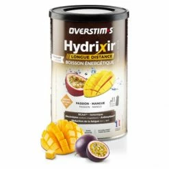 Boisson Énergétique Overstims Hydrixir Longue Distance Mangue Passion 600g