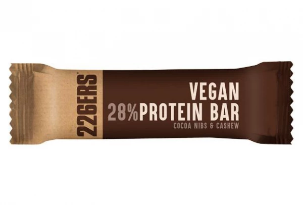 Barre Protéinée 226ers Vegan Protein Chocolat Noix 40g 1 Barre Protéinée 226ers Vegan Protein Chocolat Noix 40g