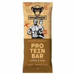 CHIMPANZEE Barre Protéinée 100% Naturelle Café Noisette 40g