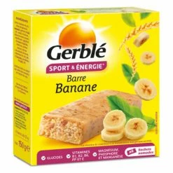 Barre Énergétique Gerblé Sport Banane (Boite De 6)