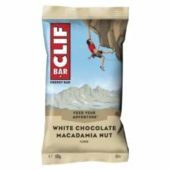 Accessoires, Nutrition & Soins du Corps Gravel Soldes 14 Barre Énergétique CLIF BAR Chocolat Blanc Noix De Macadamia 68g