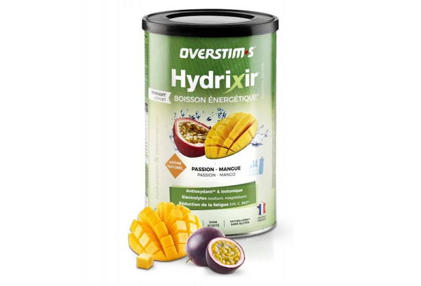 Boisson Énergétique Overstims Hydrixir Antioxydant Mangue Passion 600g 1 Boisson Énergétique Overstims Hydrixir Antioxydant Mangue Passion 600g