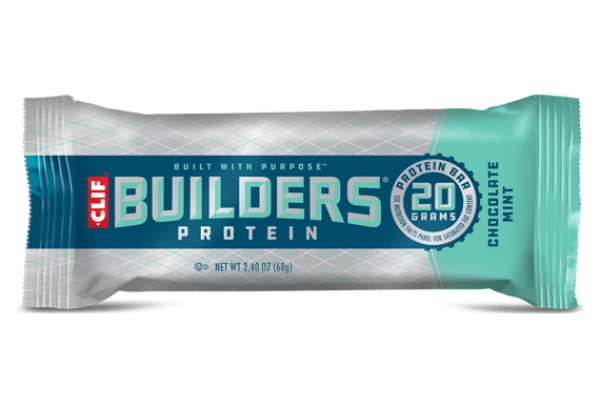 Barre Protéinée CLIF BAR Builder's Chocolat Menthe 68g 1 Barre Protéinée CLIF BAR Builder's Chocolat Menthe 68g