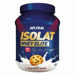 Boisson Protéinée Apurna Whey Elite Isolat Cookie Cream 720g