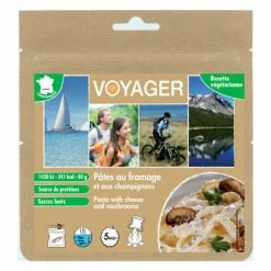 Repas Lyophilisé Voyager Pâtes Au Fromage Et Aux Champignons 80g