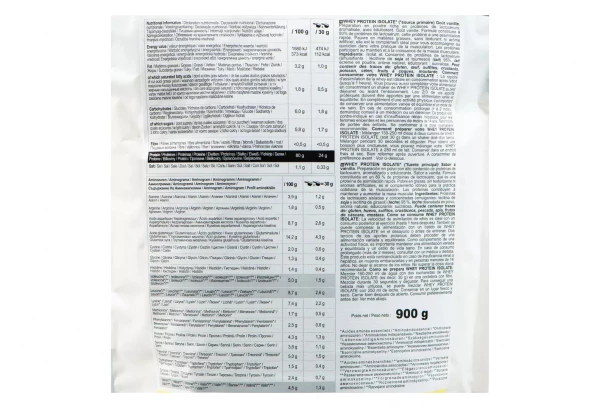 Boisson Protéinée Domyos Whey Isolate Vanille 900g 2 Boisson Protéinée Domyos Whey Isolate Vanille 900g – Image 2