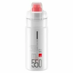 Bidon Elite Jet Plus 550 Ml Blanc Noir -Accessoires, Nutrition & Soins du Corps Gravel Soldes unnamed file 1963