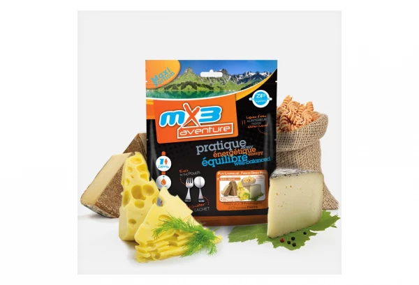 Repas Lyophilisé MX3 Pasta Aux Trois Fromages 125 G 2 Repas Lyophilisé MX3 Pasta Aux Trois Fromages 125 G – Image 2