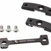 Support De Porte-Bidon Wolf Tooth B-RAD Half Bottle Adapter + DogBone Noir