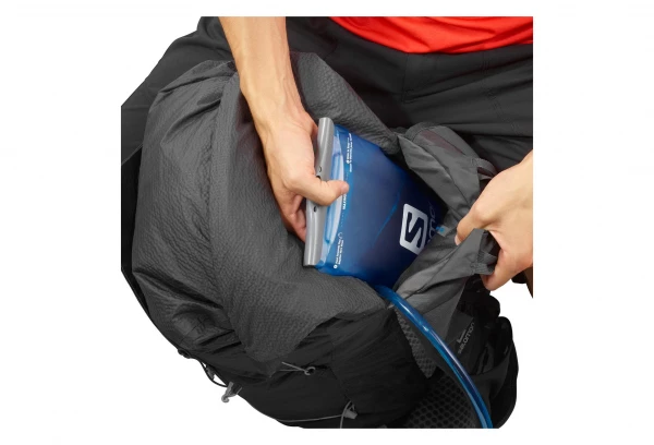 Sac D'hydratation Salomon XA 35 + Flasks Gris Unisex 4 Sac D'hydratation Salomon XA 35 + Flasks Gris Unisex – Image 4