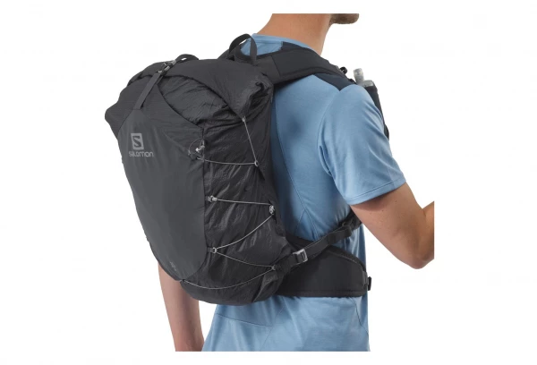 Sac D'hydratation Salomon XA 35 + Flasks Gris Unisex 6 Sac D'hydratation Salomon XA 35 + Flasks Gris Unisex – Image 6