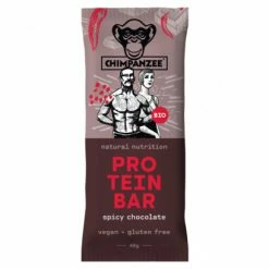 CHIMPANZEE Barre Protéinée 100% Naturelle Chocolat épicé 40g