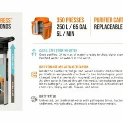 Filtre De Remplacement Grayl GeoPress Pour Gourde Filtrante Orange 8 Filtre De Remplacement Grayl GeoPress Pour Gourde Filtrante Orange -Accessoires, Nutrition & Soins du Corps Gravel Soldes unnamed file 2158