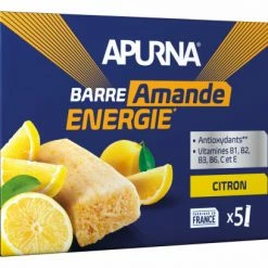 Barres Énergétiques Apurna Citron-Amande Boite 5x25g