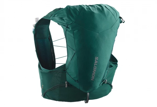 Sac D'hydratation Salomon ADV Skin 12 + Flasks Vert Unisex 1 Sac D'hydratation Salomon ADV Skin 12 + Flasks Vert Unisex
