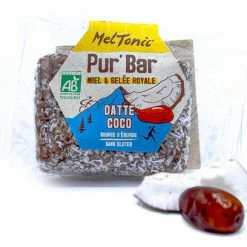Barre énergétique Meltonic Pur'Bar Bio Datte Coco 50g