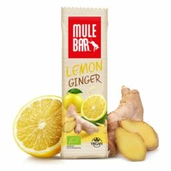 Barre Énergétique MuleBar Bio & Vegan Citron Gingembre 40 G